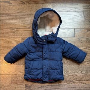 Babygap Toddler ColdControl Navy Max Puffer Jacket | 12-18M